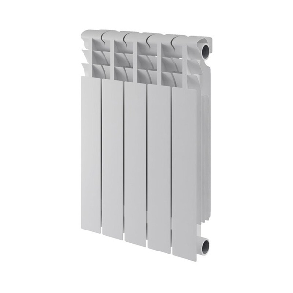 Біметалічний секційний радіатор опалення (10 секций) AQUATRONIC верхнє підключення 570 мм x 800 мм E50096B