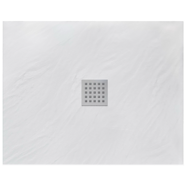 Піддон для душової кабіни REA ROCK REA-K5581 80x100x3.5см прямокутний акриловий із сифоном білий