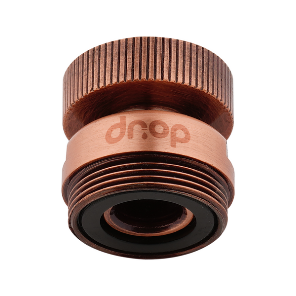 Поворотный 360° адаптер DROP СOLOR CL360F-CPR внутренняя резьба 22 мм угол 15° латунь цвет медь