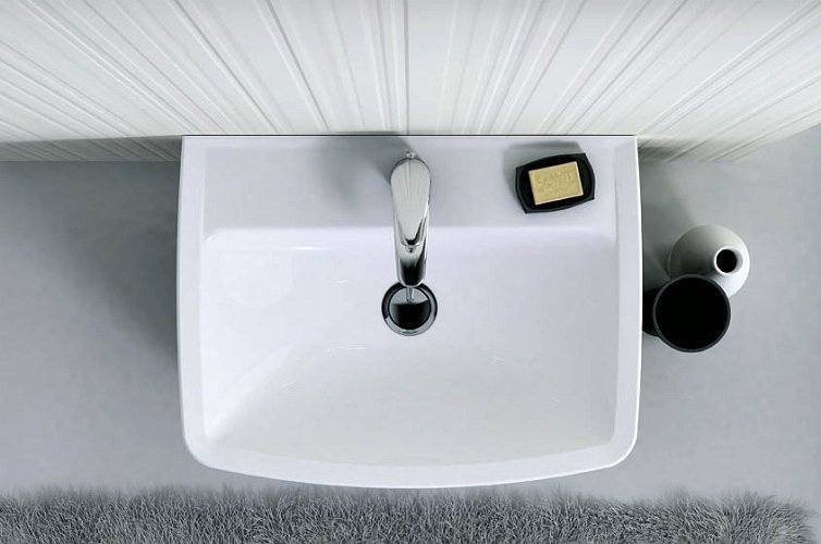 Раковина подвесная для ванны 500мм x 380мм KOLO REKORD белый прямоугольная K91952000