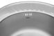 Мийка для кухні із нержавіючої сталі овальна KRONER KRP 570x450x180мм мікротекстура 0.8мм із сифоном CV022774 5 з 5