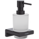 Дозатор для жидкого мыла HANSGROHE ADDSTORIS 41745670 настенный на 200мл стеклянный черный 1 из 3