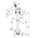 Змішувач для ванної підлоговий KLUDI Balance хром латунь 525900575 2 з 3