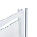 Дверь стеклянная для душевой ниши универсальная распашная двухсекционная Q-TAP Pisces 185x140см матовое стекло 5мм профиль белый PISWHI201314CP5 3 из 6