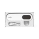 Органайзер для зубних щіток та пасти зі стерилізатором MVM USB-порт округлий пластиковий білий BP-36 WHITE 8 з 19