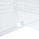 Дверь стеклянная для душевой ниши универсальная распашная двухсекционная Q-TAP Pisces 185x140см матовое стекло 5мм профиль белый PISWHI201314CP5 5 из 6