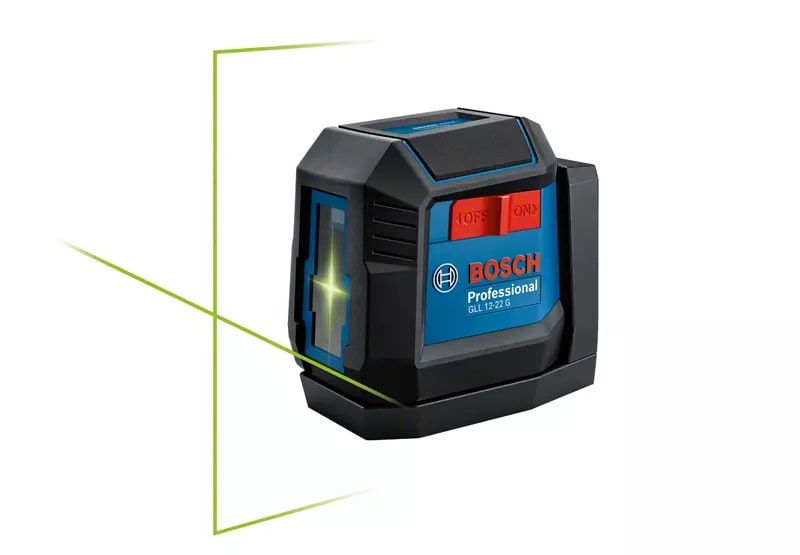 Лазерный нивелир Bosch GLL 12-22 G, до 12м, 0.3мм/м, чехол, чехол, 0.35кг 0.601.065.320