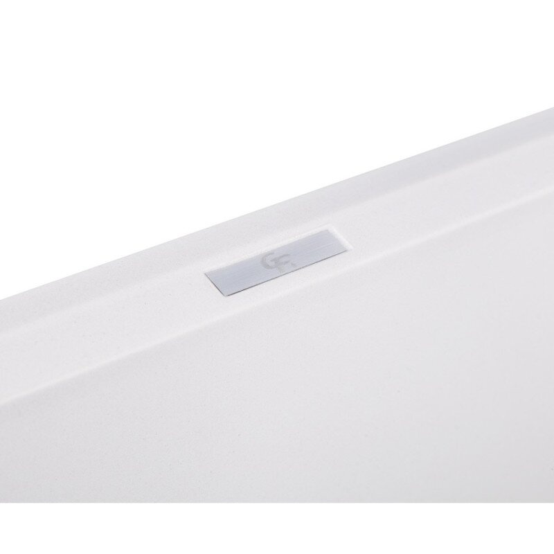 Раковина на кухню керамическая прямоугольная GF ITALY WHI-01 495мм x 785мм белый без сифона GFWHI01790495230