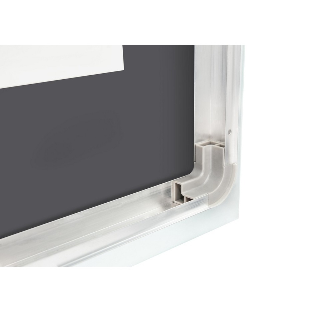 Зеркало прямоугольное в ванную Q-TAP Mideya 60x100см c подсветкой сенсорное включение антизапотевание QT2078F615W