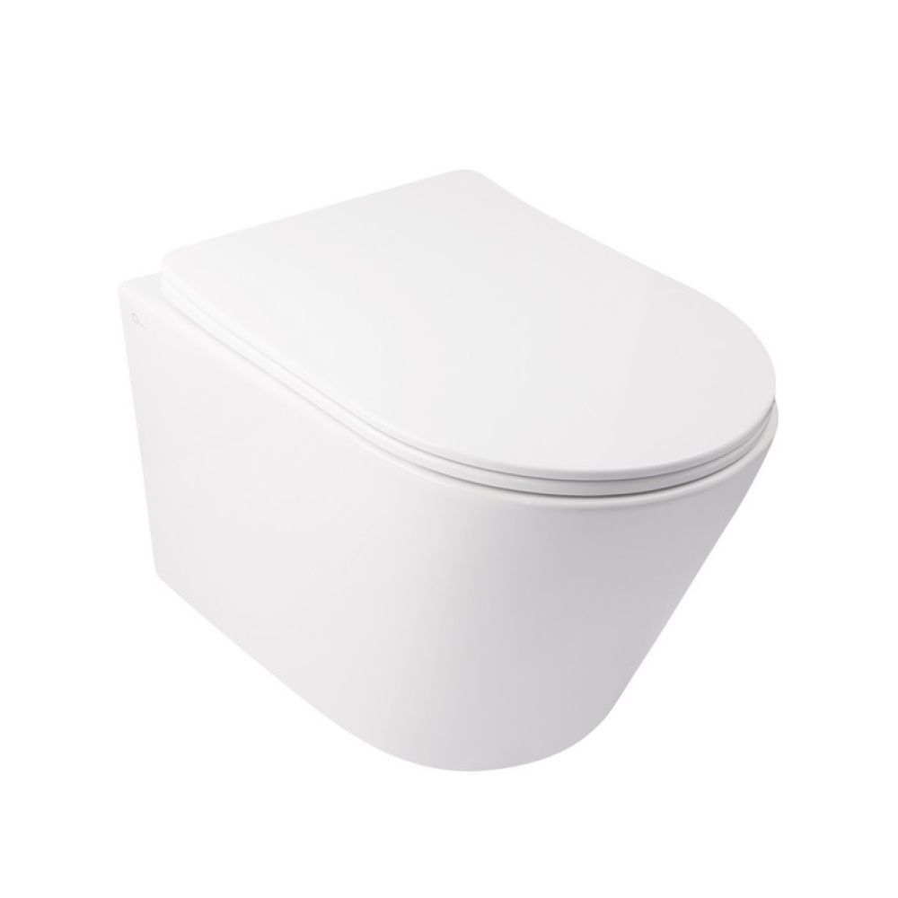Набір інсталяції Q-TAP Nest/Swan/Form кнопка хром безобідковий унітаз Q-TAP з кришкою мікроліфт дюропласт M425M11CRMQT16335178WFORM001AB