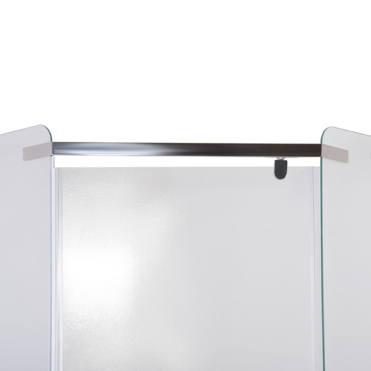 Кабина для душа BRAVO пятиугольная без поддона Raba N90FS 90x90x185см матовый витраж 6 мм профиль сатин 000028404