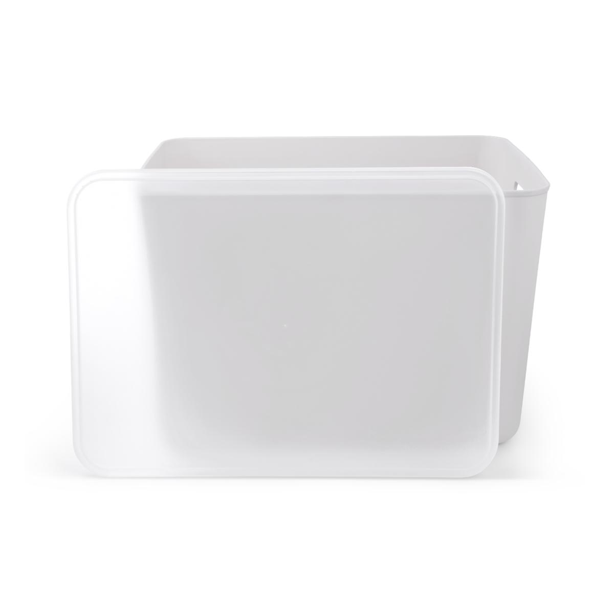 Ящик для зберігання MVM пластиковий сірий 250x257x360 FH-14 XXL LIGHT GRAY