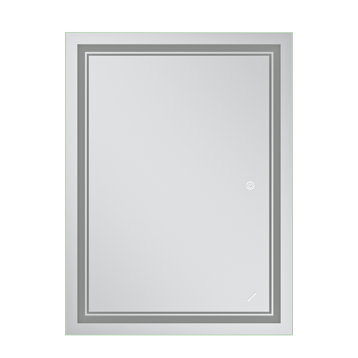 Зеркало в ванную MIXXUS Quadro 60x80см c подсветкой сенсорное включение антизапотевание прямоугольное MP6619