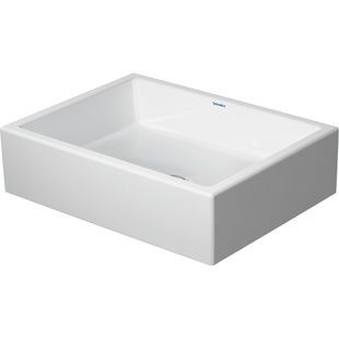 Умивальник накладний DURAVIT Vero Air 500x380x140мм прямокутний білий 2351500000