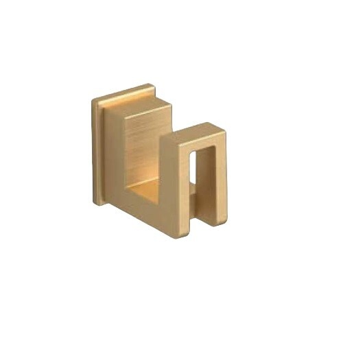 Гачок настінний SONIA S-Cube прямокутний металевий золото 195503