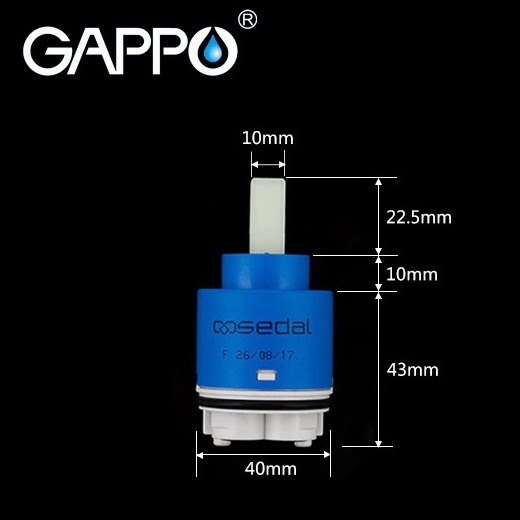 Картридж для змішувача GAPPO Sedal 40 мм G50-1