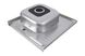 Мийка для кухні із нержавіючої сталі квадратна накладна PLATINUM 6060 L САТИН 600x600x160мм матова 0.7мм із сифоном PLS-A402 4 з 5