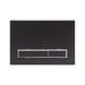 Комплект інсталяції Q-TAP Nest/Jay кнопка чорна безобідковий унітаз Q-TAP з кришкою мікроліфт дюропласт QT07335177W45139 7 з 8