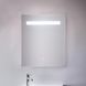 Дзеркало прямокутне для ванної LAUFEN Leelo 70x60см із підсвіткою сенсорне увімкнення H4476329501441 4 з 4