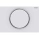 Кнопка слива для инсталляции GEBERIT Sigma10 нержавеющая сталь одинарная матовая белая 115.758.JT.5 1 из 2