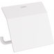 Держатель туалетной бумаги с крышкой HANSGROHE ADDSTORIS белый металл 41753700 1 из 3