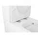 Унитаз-компакт напольный безободковый белый Q-TAP Stork сиденье микролифт выпуск в стену QT15222179W 5 из 8