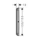 Переключатель потока HANSGROHE ShowerSelect Comfort Q скрытого монтажа латунный графит 15587340 6 из 6