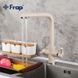 Cмеситель для кухни с краном для фильтрованной воды FRAP бежевый латунь F4352-23 4 из 9