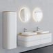 Зеркало в ванную DURAVIT Happy D.2 Plus 90x90см c подсветкой сенсорное включение антизапотевание круглое HP7486S0000 5 из 6