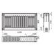 Стальной панельный радиатор отопления KALITE 500x1200 мм боковое подключение класс 22 000022321 2 из 4