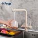 Cмеситель для кухни с краном для фильтрованной воды FRAP бежевый латунь F4352-23 3 из 9