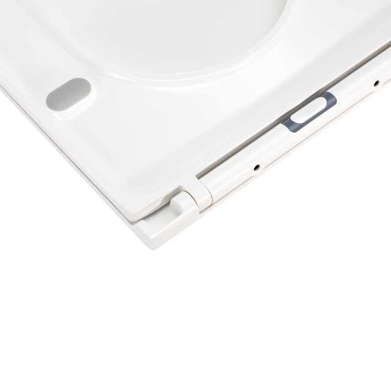 Унітаз підвісний безобідковий білий Q-TAP Scorpio із сидінням з мікроліфтом QT1433053ERW