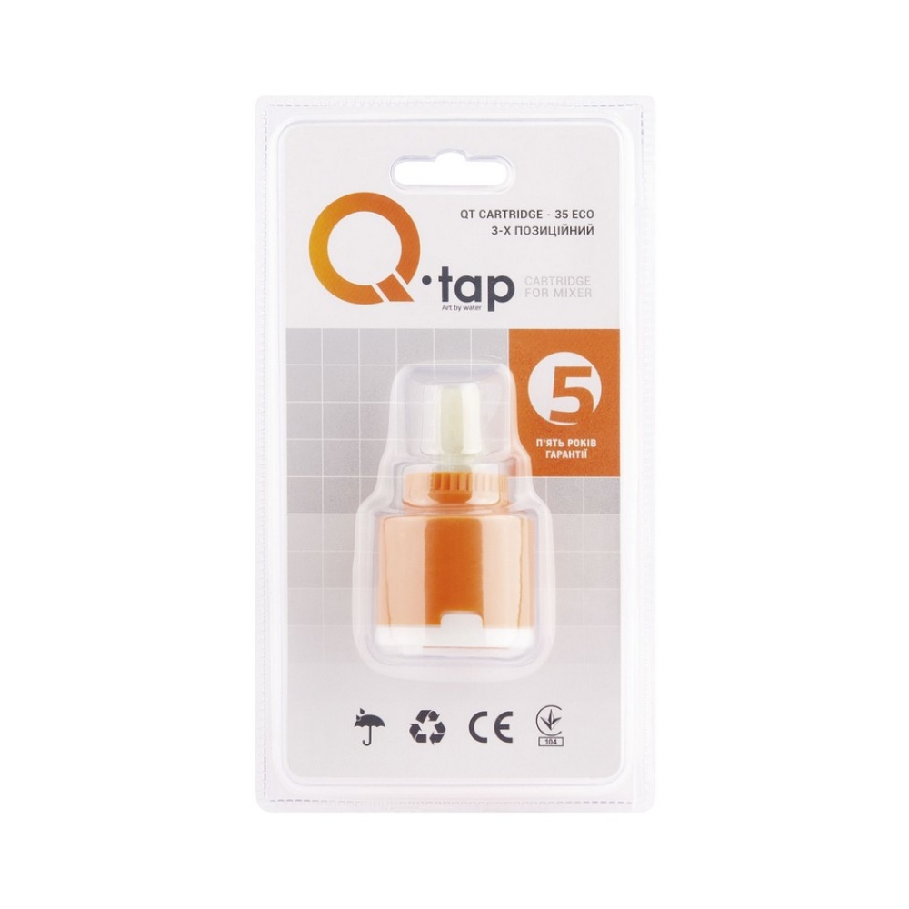 Картридж для змішувача Q-TAP 35 мм QT35MMECO