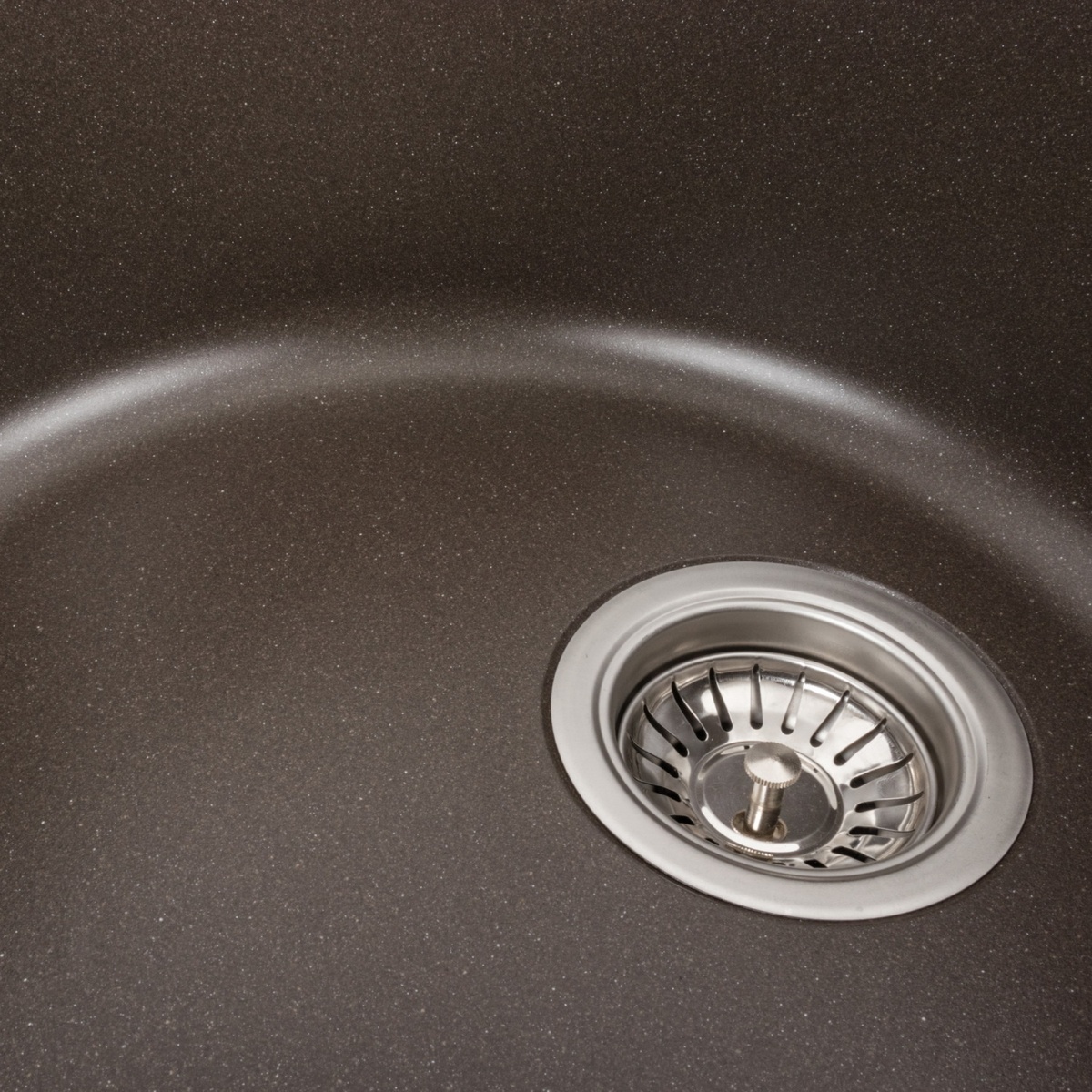 Мийка для кухні гранітна овальна PLATINUM 7750 LIRA 770x500x200мм без сифону коричнева PLS-A39636