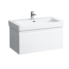 Тумбочка с раковиной для ванной LAUFEN PRO S 100x46.1x50см подвесная белый H8609654751041