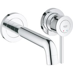 Змішувач для умивальника одноважільний настінного монтажу GROHE BauClassic хром латунь 2029200С