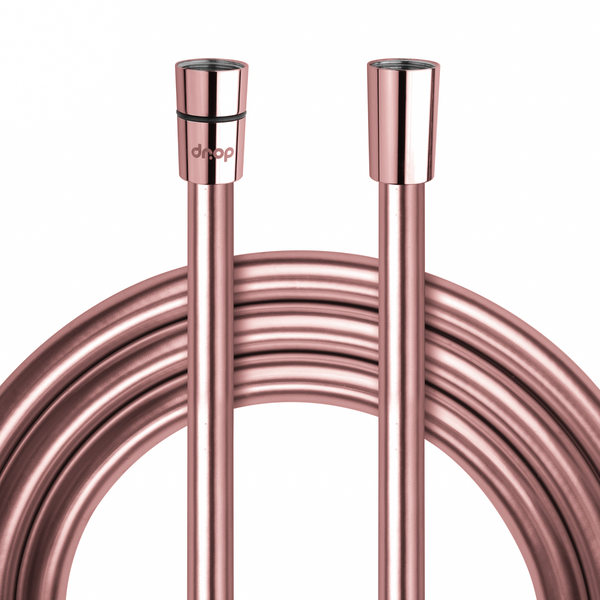 Шланг для душу DROP Silk DuoFlex полімерний з подвійним Анти-Твістом 175 см рожеве золото SH-H175-ROS-P