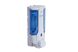 Диспенсер для рідкого мила KRONER Rizze CV022920 на 380мл пластиковий білий/синій 1 з 2