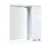Шкафчик подвесной с зеркалом в ванную AQUARIUS ELEGANCE 60x70x17см c подсветкой с полочкой белый AQ-U1112473233 1 из 2
