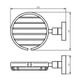 Мильниця для ванної підвісна HACEKA Kosmos TEC метал сатин 1122880 3 з 3