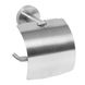 Держатель для туалетной бумаги с крышкой BEMETA Neo округлый металлический сатин 104112015 1 из 2
