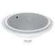 Раковина врізна для ванної під стільницю 390мм x 390мм GEBERIT VariForm білий кругла 500.745.01.2 1 з 3