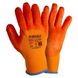 Перчатки трикотажные с частичным ПВХ покрытием утепленные р10 (оранж, манжет) SIGMA (9444441) 1 из 2