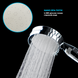 Набор для экономии воды DROP пластик (лейка для душа + шланг + крепление) расход 4-9 л/мин NANO100+SET 4 из 10