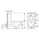 Унитаз-компакт напольный безободковый белый VOLLE NEMO сиденье микролифт выпуск в стену 13-17-377 2 из 4