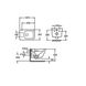 Унитаз подвесной безободковый белый DEVIT Quadra с сиденьем с микролифтом 2030140 2 из 2