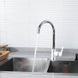 Змішувач для кухні із краном для фільтрованої води GAPPO білий/хром латунь G4303-8 6 з 7