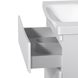 Тумбочка із умивальником для ванної AM.PM Like 80x85x49см на підлогу білий M80-FSX0802-WC0802-38 7 з 9