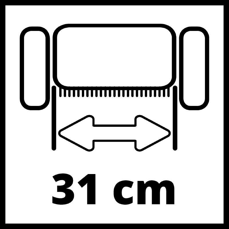 Аэратор-скарификатор акум Einhell GC-SC 36/31 Li PXC 18В 31см 10.9кг