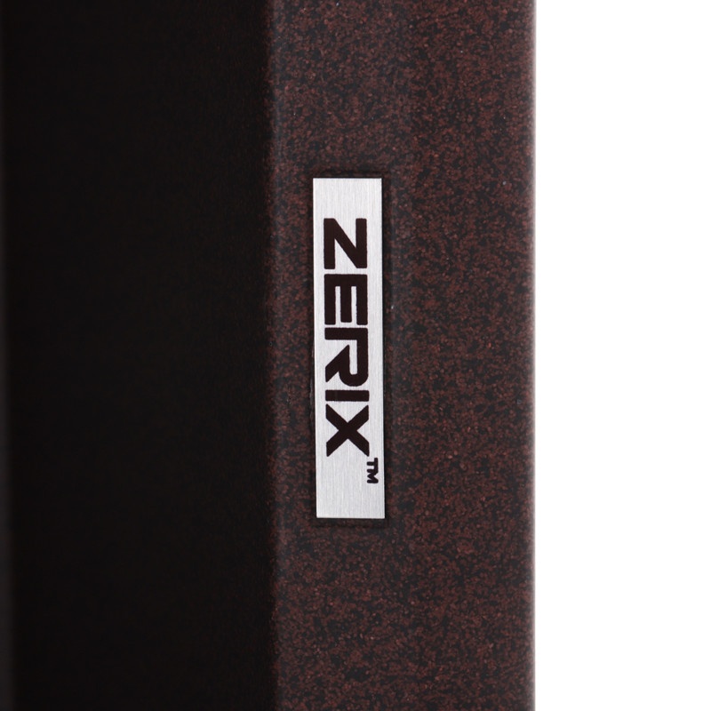 Мойка для кухни гранитная прямоугольная ZERIX ZS-7950S-12 790x500x230мм с сифоном коричневая ZX4584